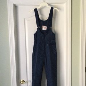 Navy Ski Bibs